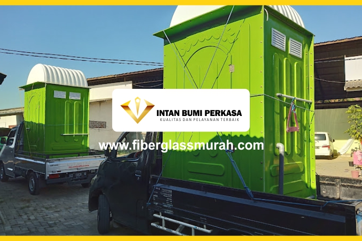 Pabrik Fiberglass Jual Toilet Portable untuk Lokasi Konstruksi Kota Madiun